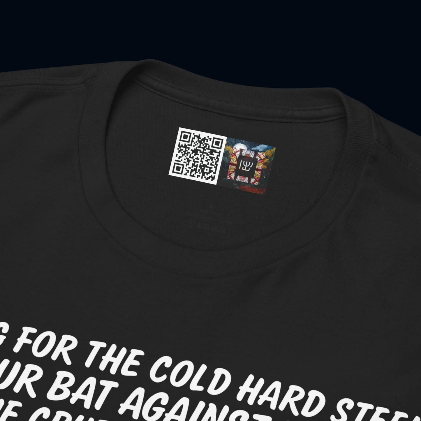 I long for the cold hard steel of your bat against my skin