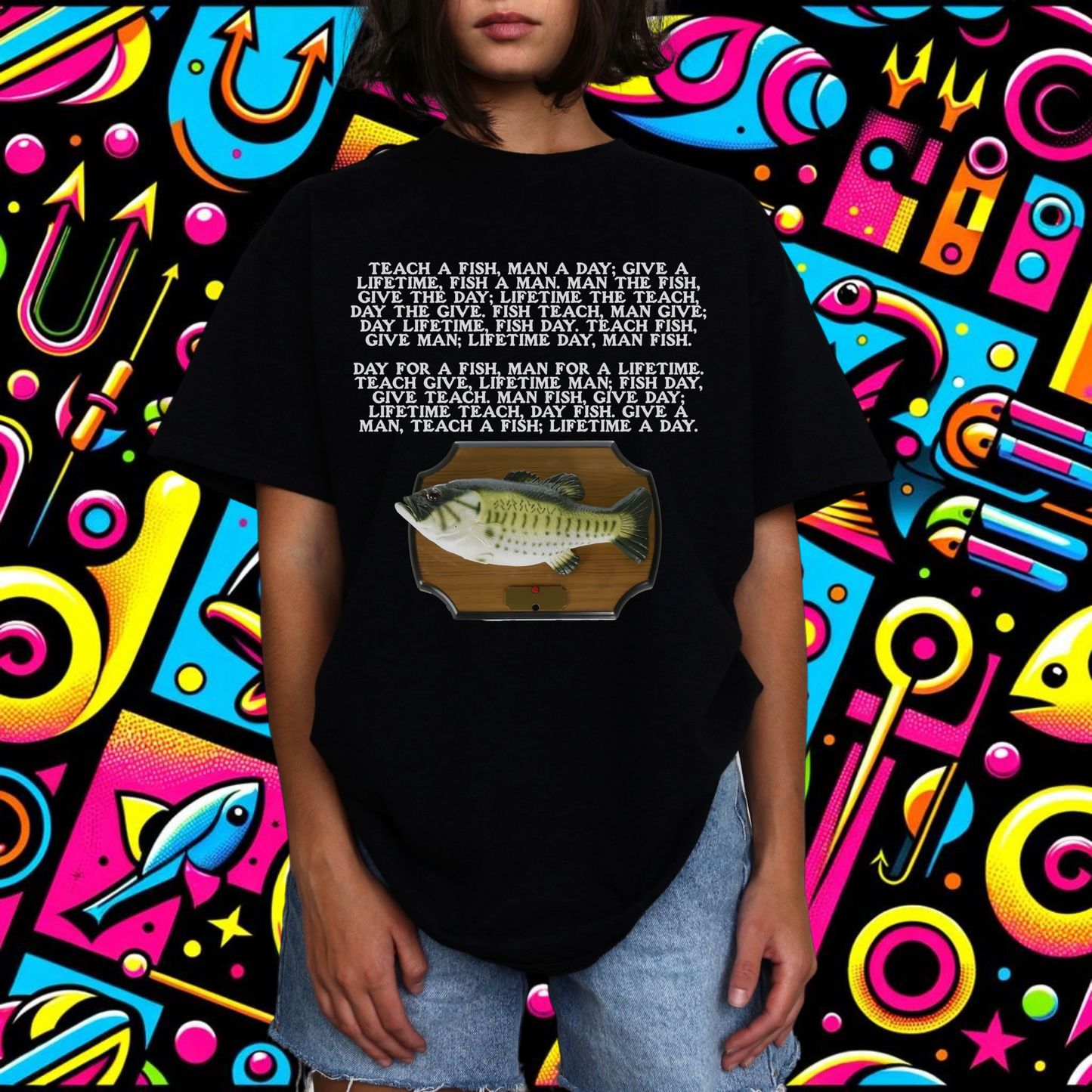 Teach a fish, man a day; give a lifetime